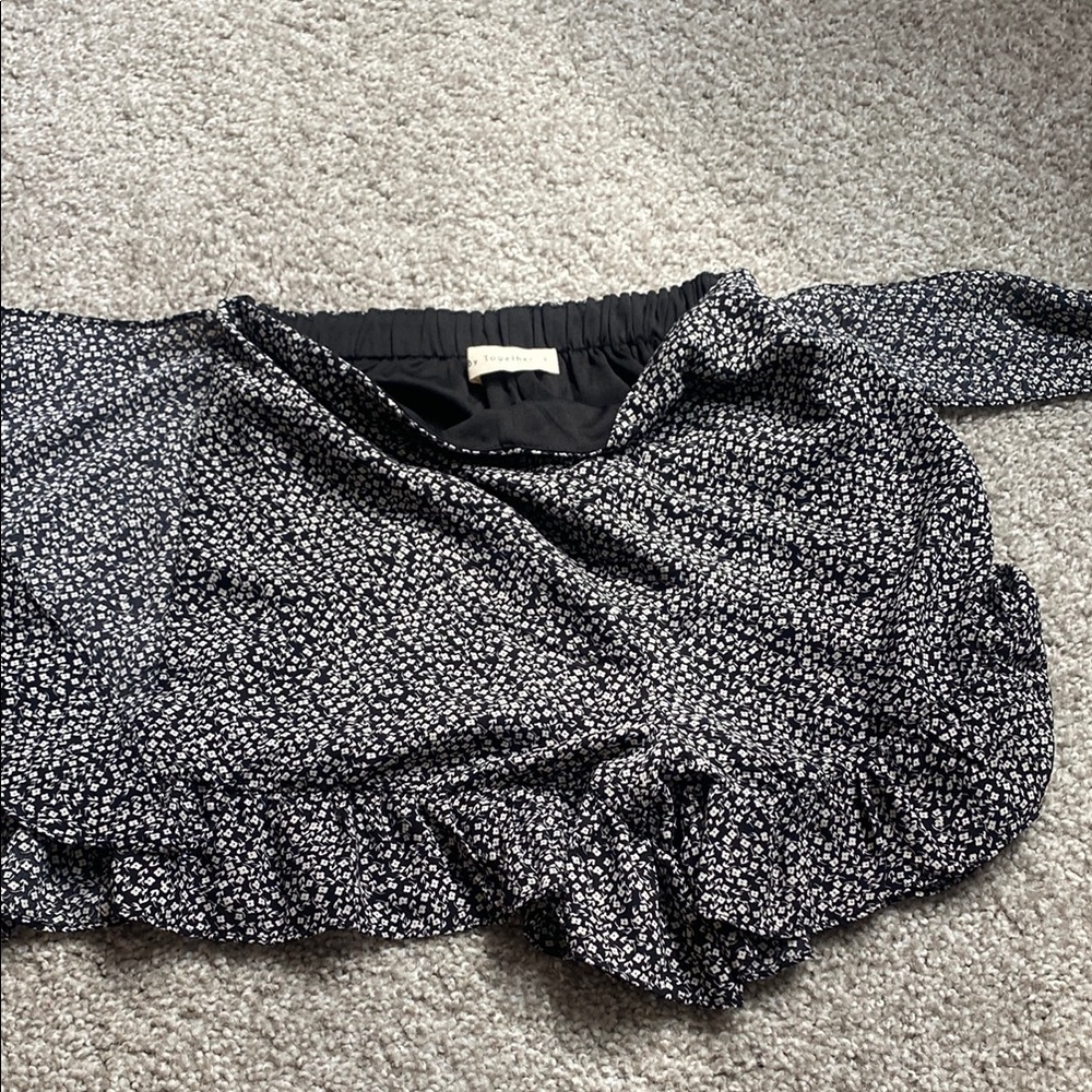 Floral Ruffle Skort - Picture 2 of 7